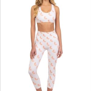 La collective grapefruit print used size xs/s